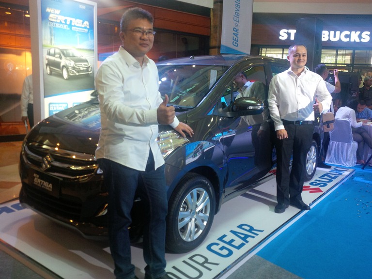 Launching New Ertiga Diesel Hybrid